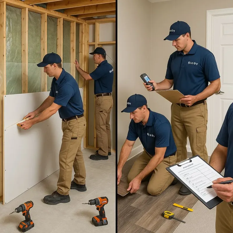 Repairs and Reconstruction process in Everson, WA