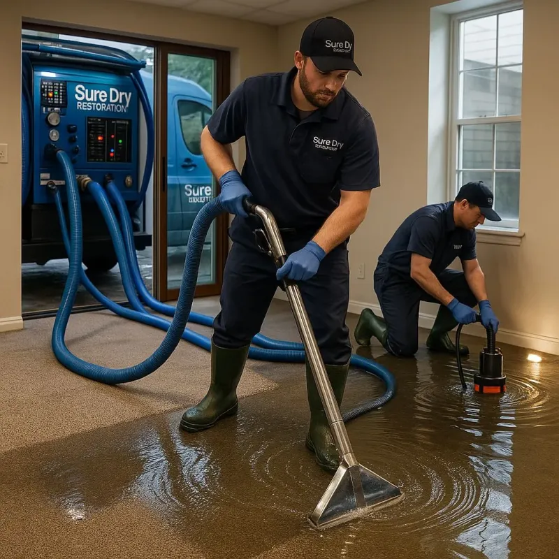 Water Extraction and Removal process in Everson, WA